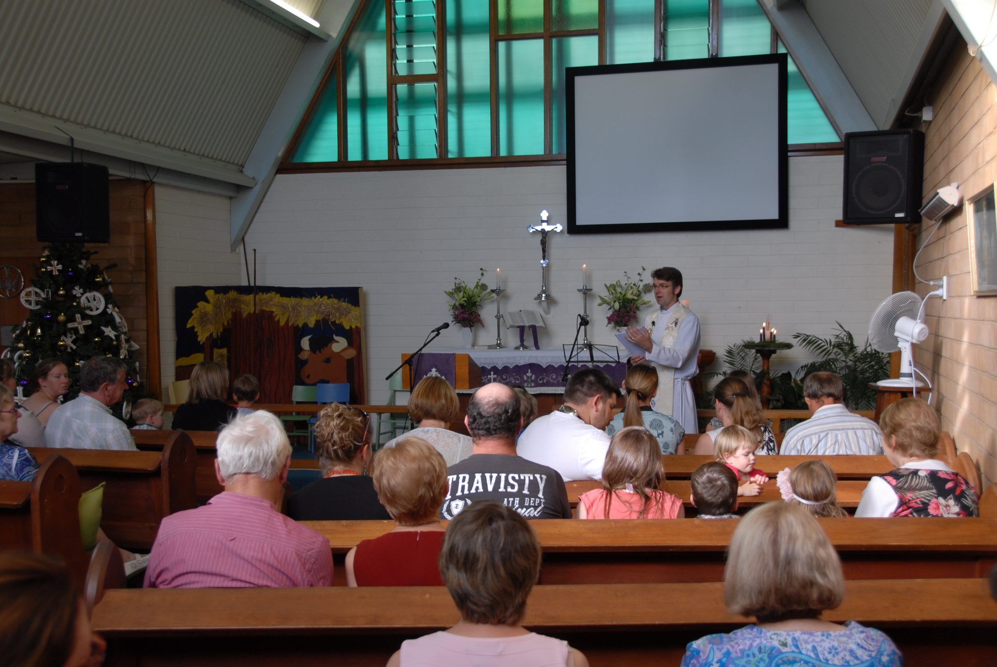45112.-241213. Culcairn,St Stephen Lutheran Xmas Eve Service.